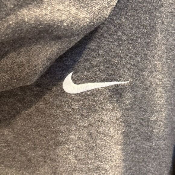 Nike Cowl Neck Pullover Lightweight Hoodie Sweater - Grey - Women's S - Picture 7 of 7